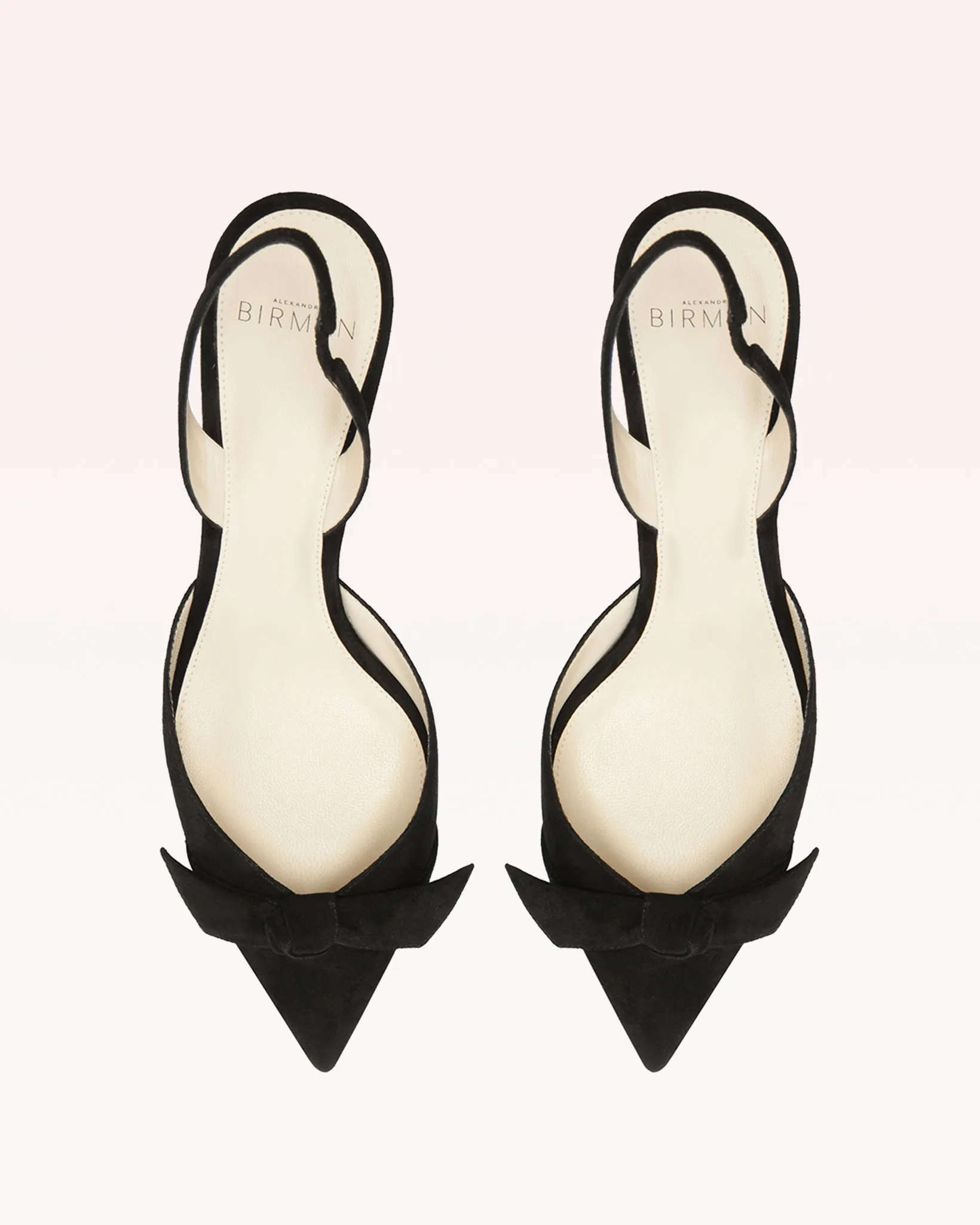 Clarita Slingback 50 Suede Black sold by Alexandre Birman product image thumbnail 4