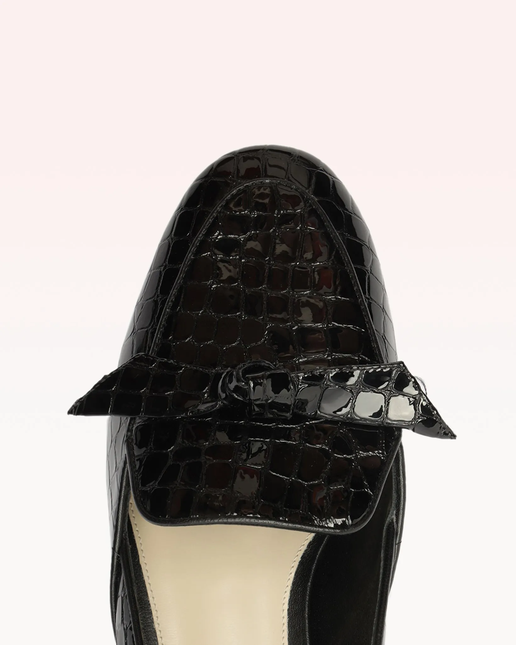 Clarita Belgian Crocco Loafer Black sold by Alexandre Birman product image thumbnail 5