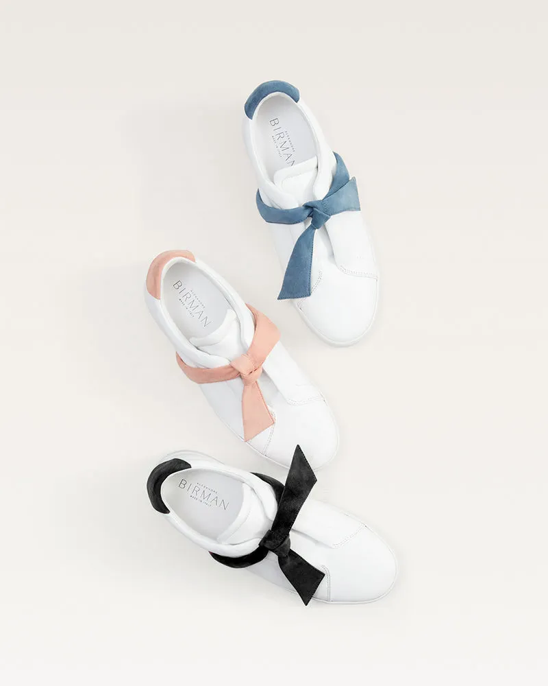 Clarita Sneaker Suede Black & White sold by Alexandre Birman product image thumbnail 3