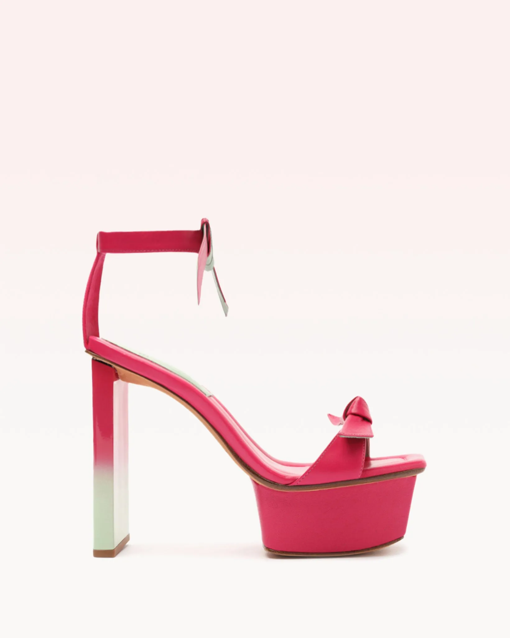 Clarita Pillar Platform Fluo Pink sold by Alexandre Birman