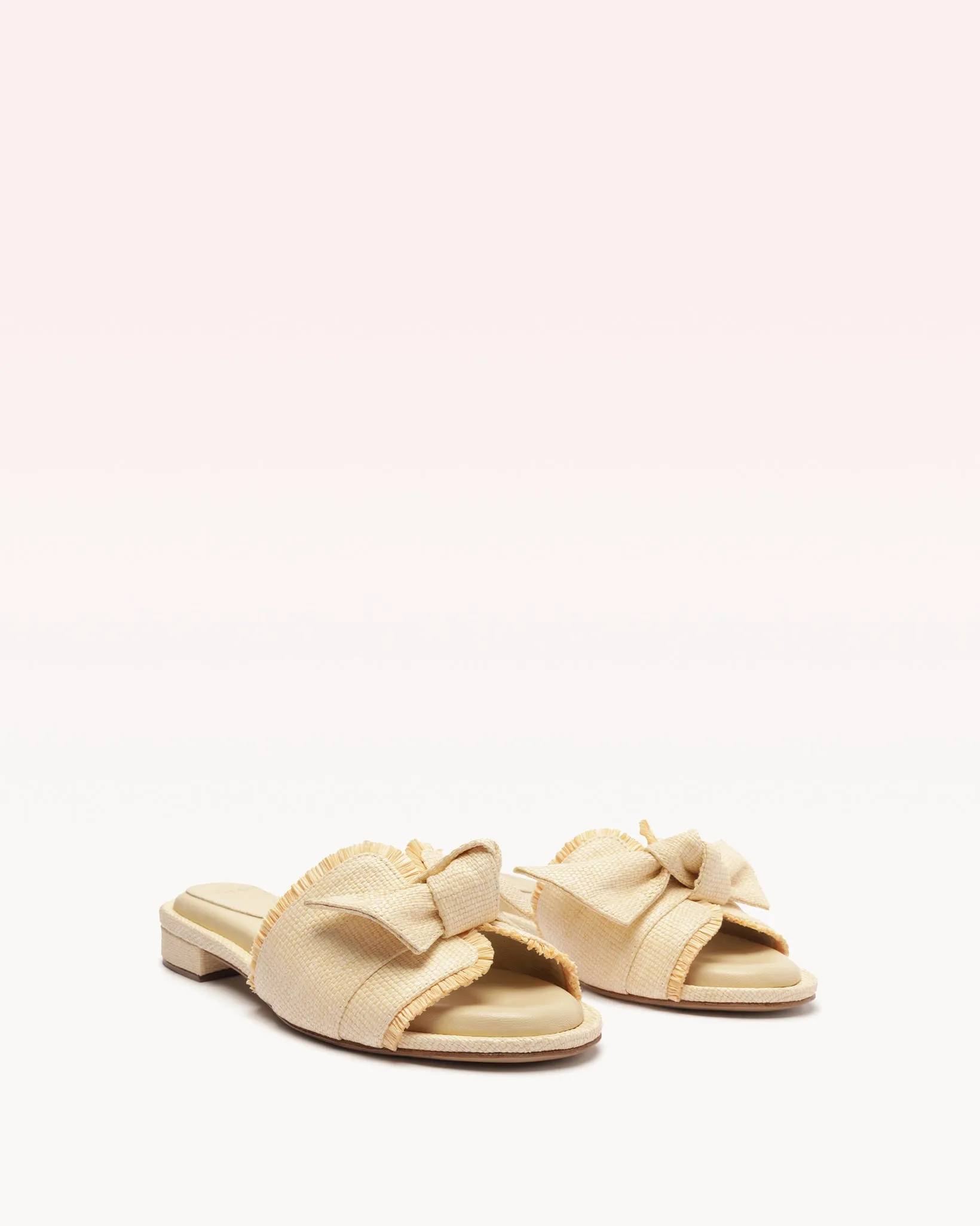 Maxi Clarita Raffia Flat Pearl sold by Alexandre Birman product image thumbnail 2