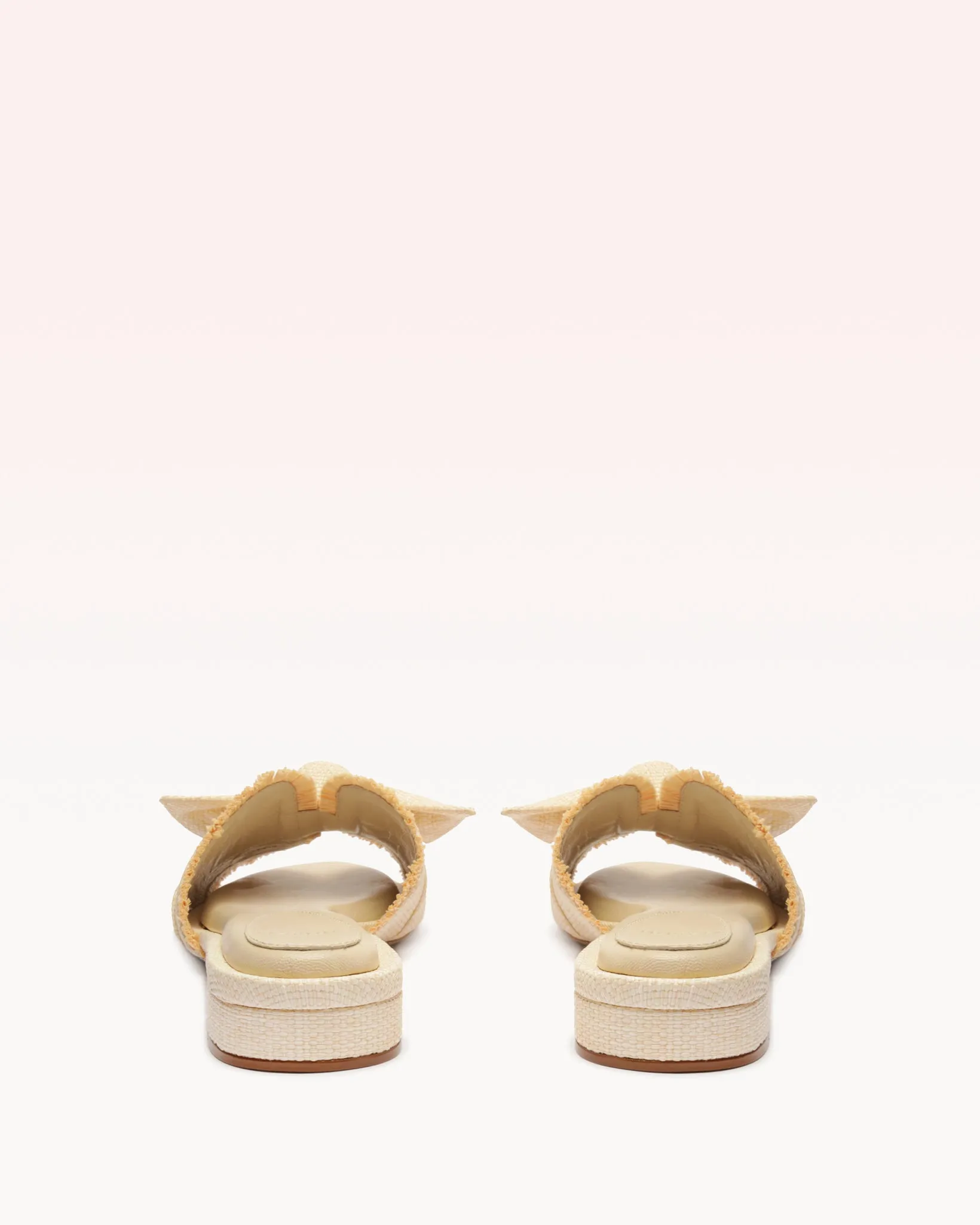 Maxi Clarita Raffia Flat Pearl sold by Alexandre Birman product image thumbnail 3