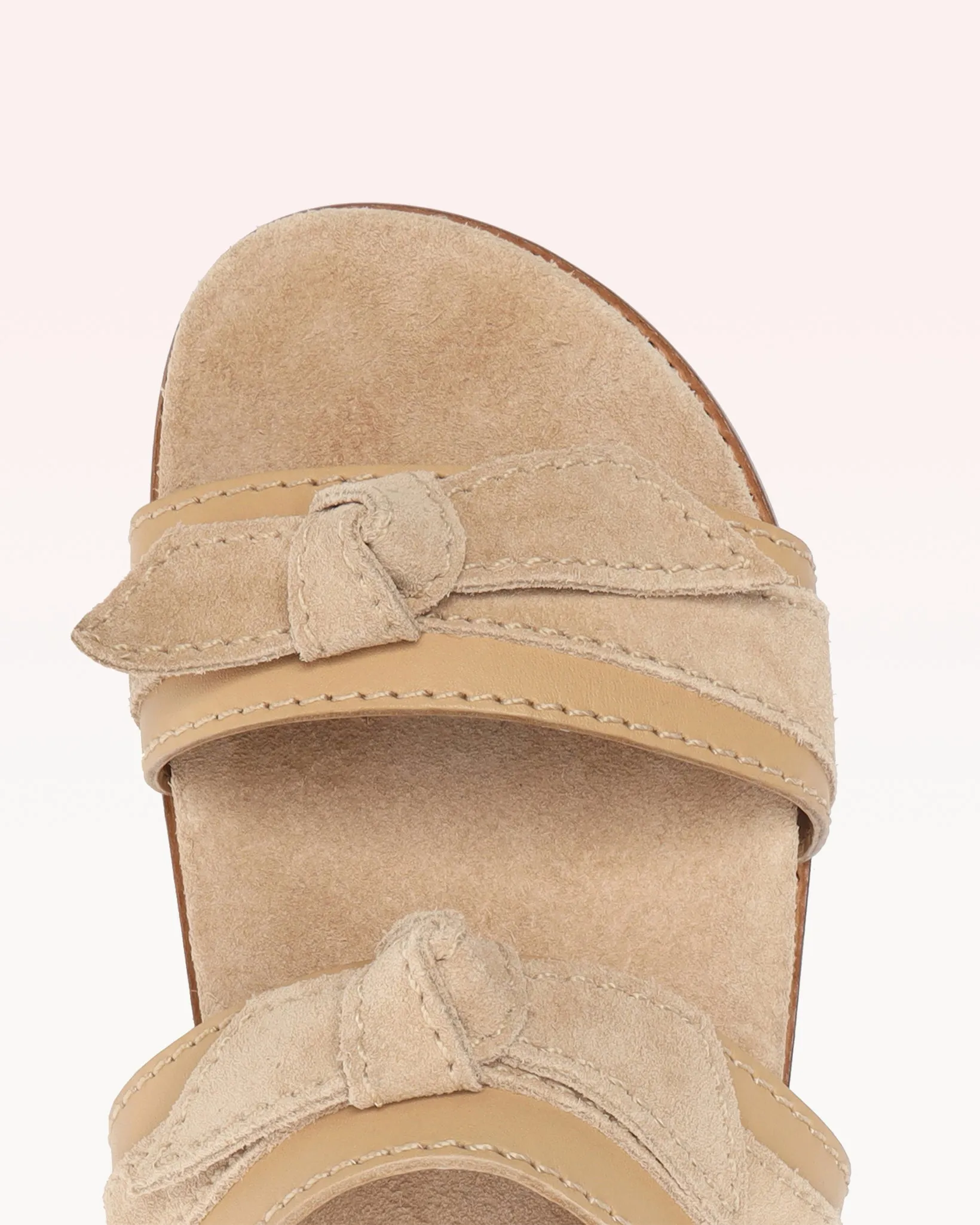 Clarita Sport Sandal Suede Beige sold by Alexandre Birman product image thumbnail 3