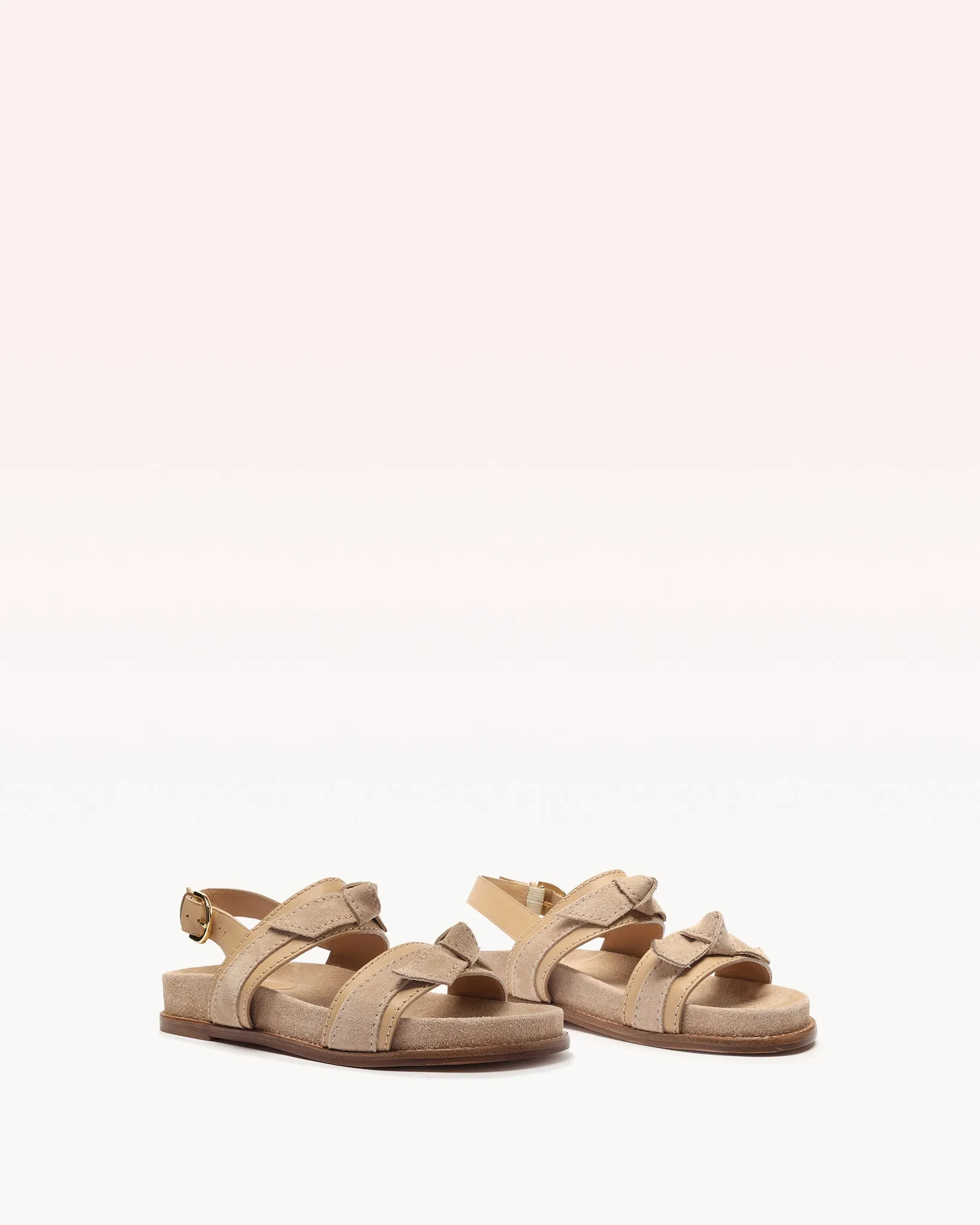 Clarita Sport Sandal Suede Beige sold by Alexandre Birman product image thumbnail 2
