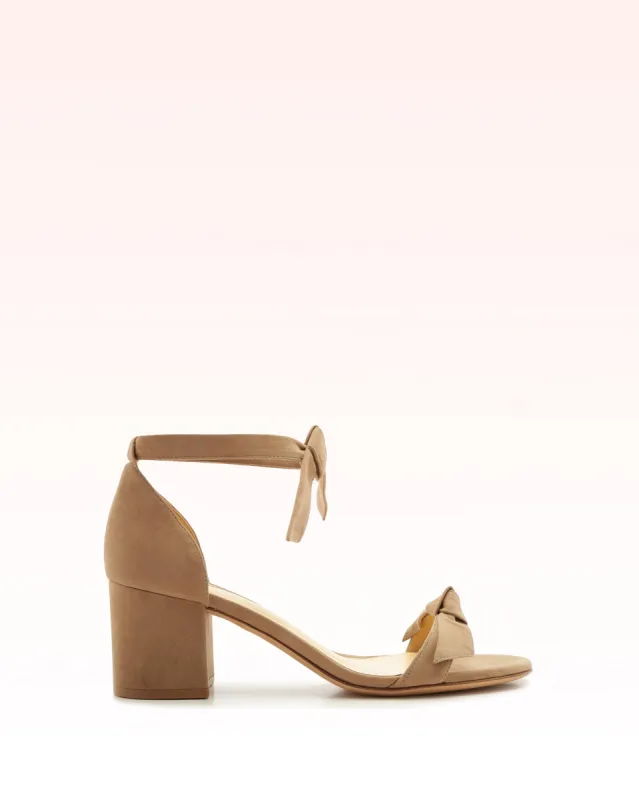 Clarita Block 60 Suede Cameo sold by Alexandre Birman