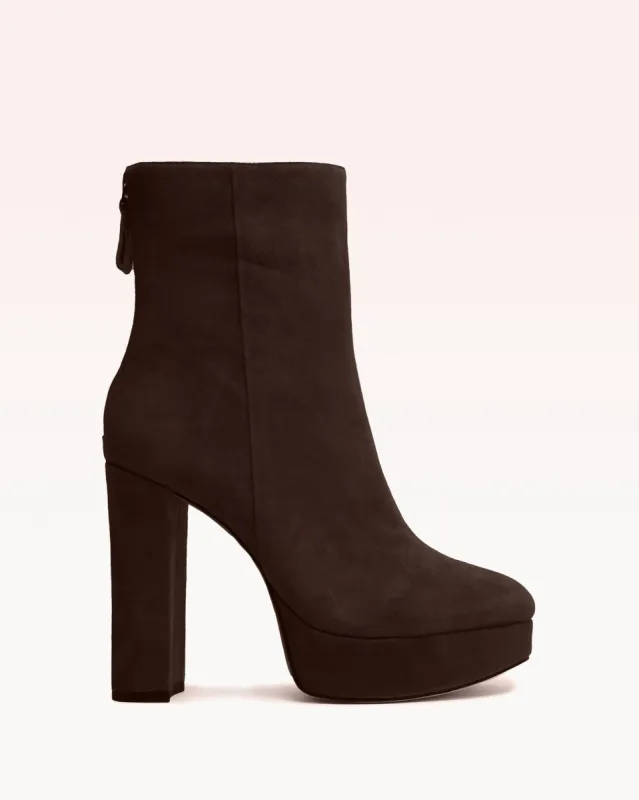 Rachel Bootie 130 Mousse made by Alexandre Birman