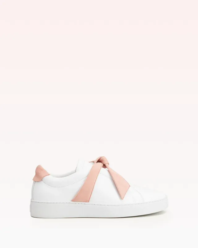 Clarita Sneaker Suede Blush sold by Alexandre Birman