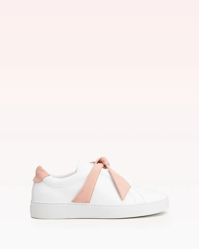 Clarita Sneaker Suede Blush sold by Alexandre Birman