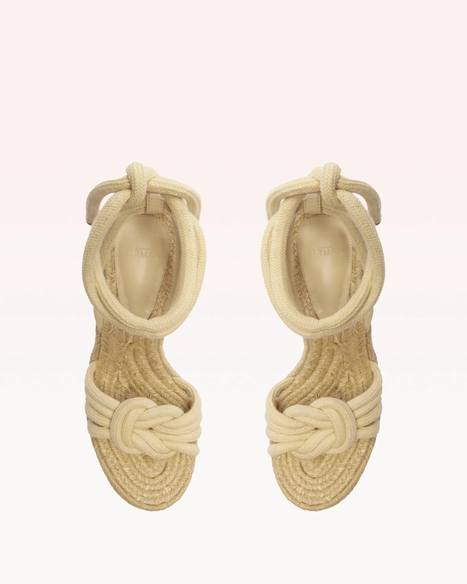 Vicky Rope Wedge 100 Dove sold by Alexandre Birman product image thumbnail 4