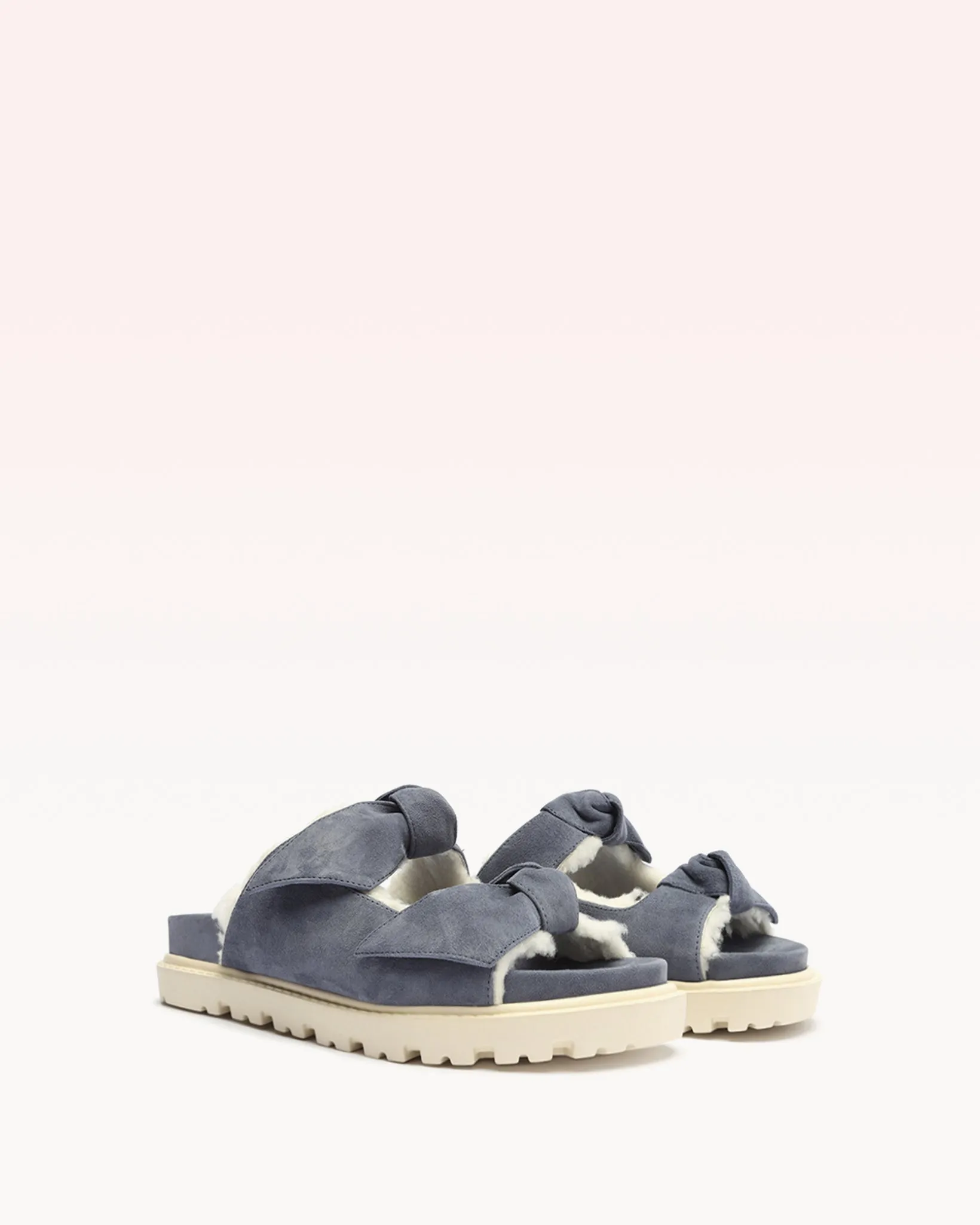 Lolita Sport Sandal Shearling Shadow Blue sold by Alexandre Birman product image thumbnail 2