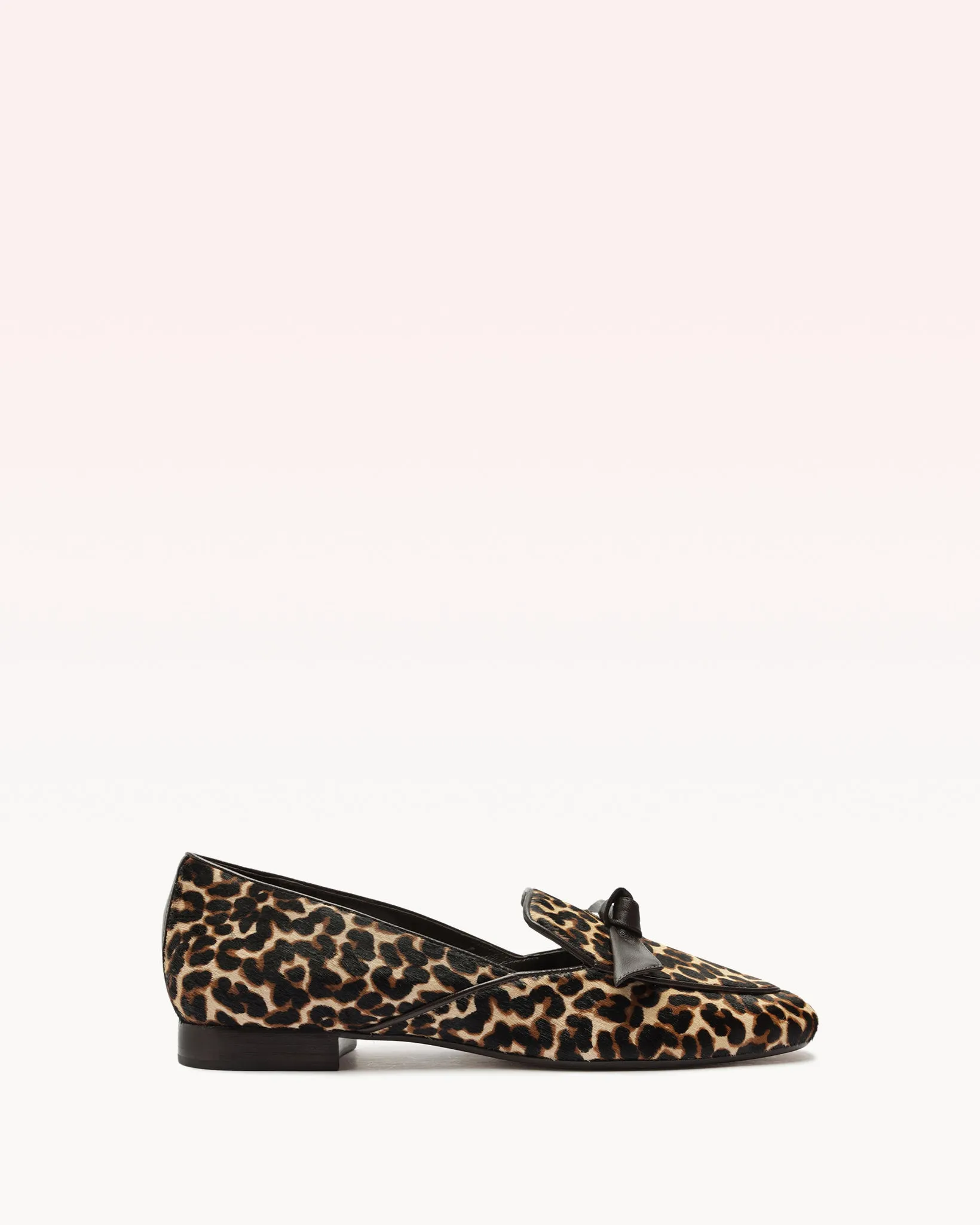 Clarita Belgian Loafer Leopard sold by Alexandre Birman