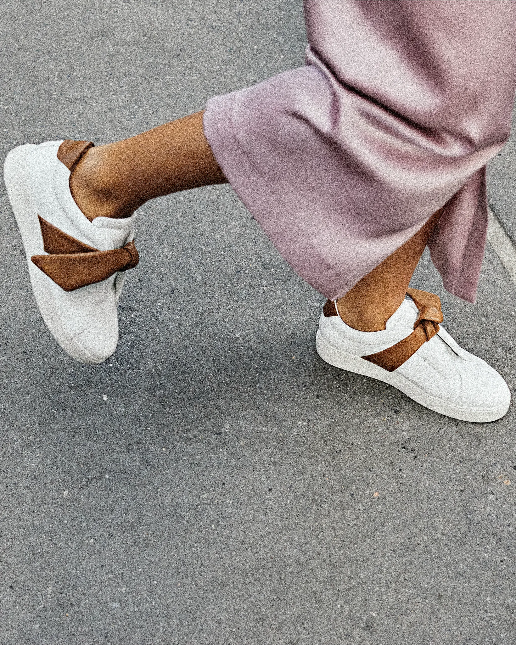 Asymmetric Clarita Sneaker Cognac sold by Alexandre Birman product image thumbnail 4