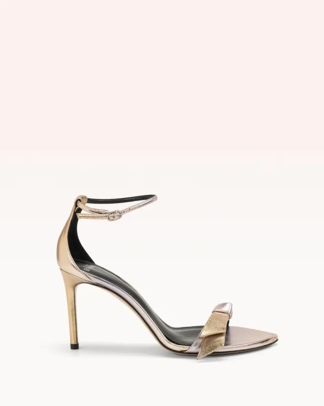 Clarita Double 85 Metallic Rame sold by Alexandre Birman