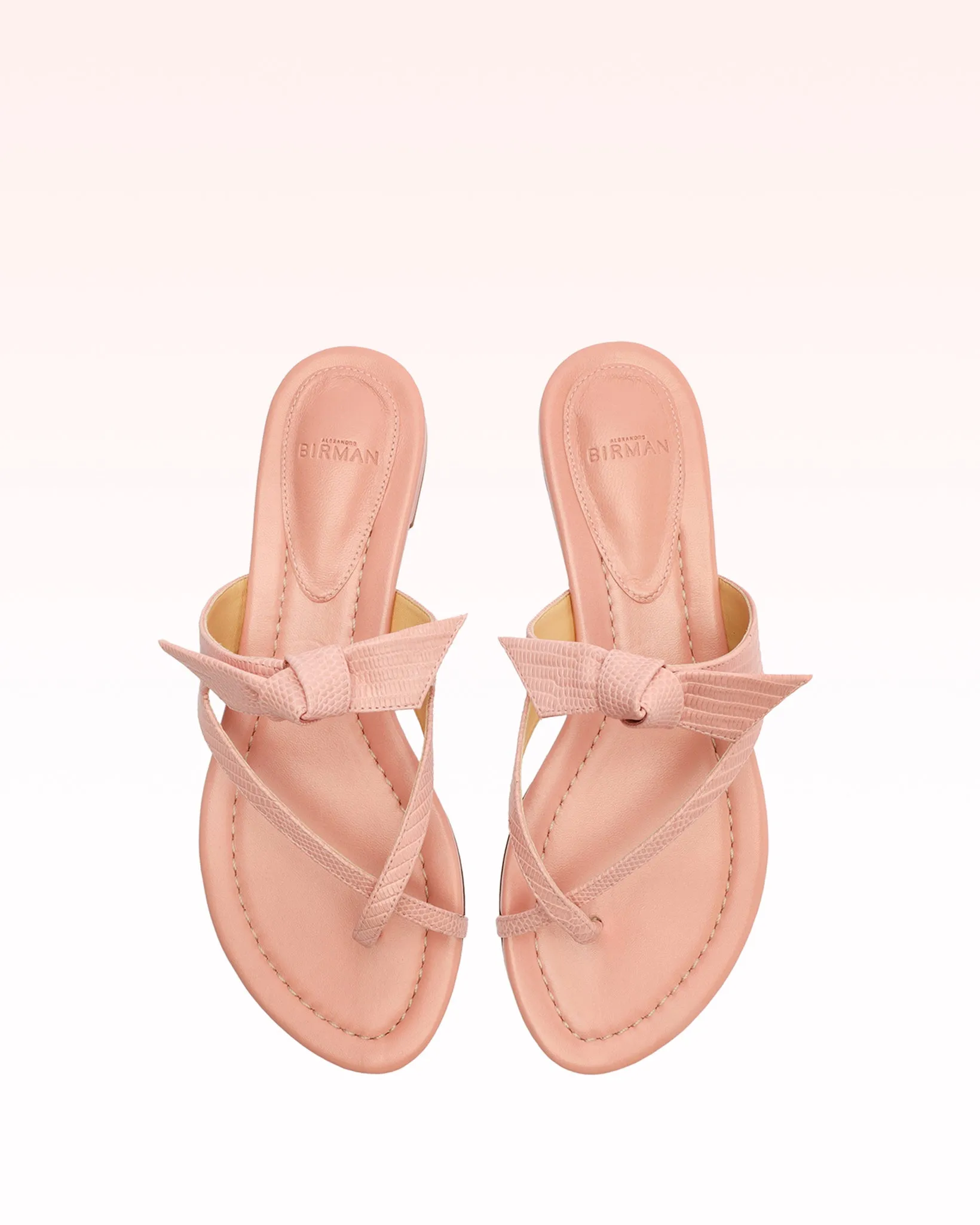 Clarita Summer Wild Rose Flat Sandal sold by Alexandre Birman product image thumbnail 3