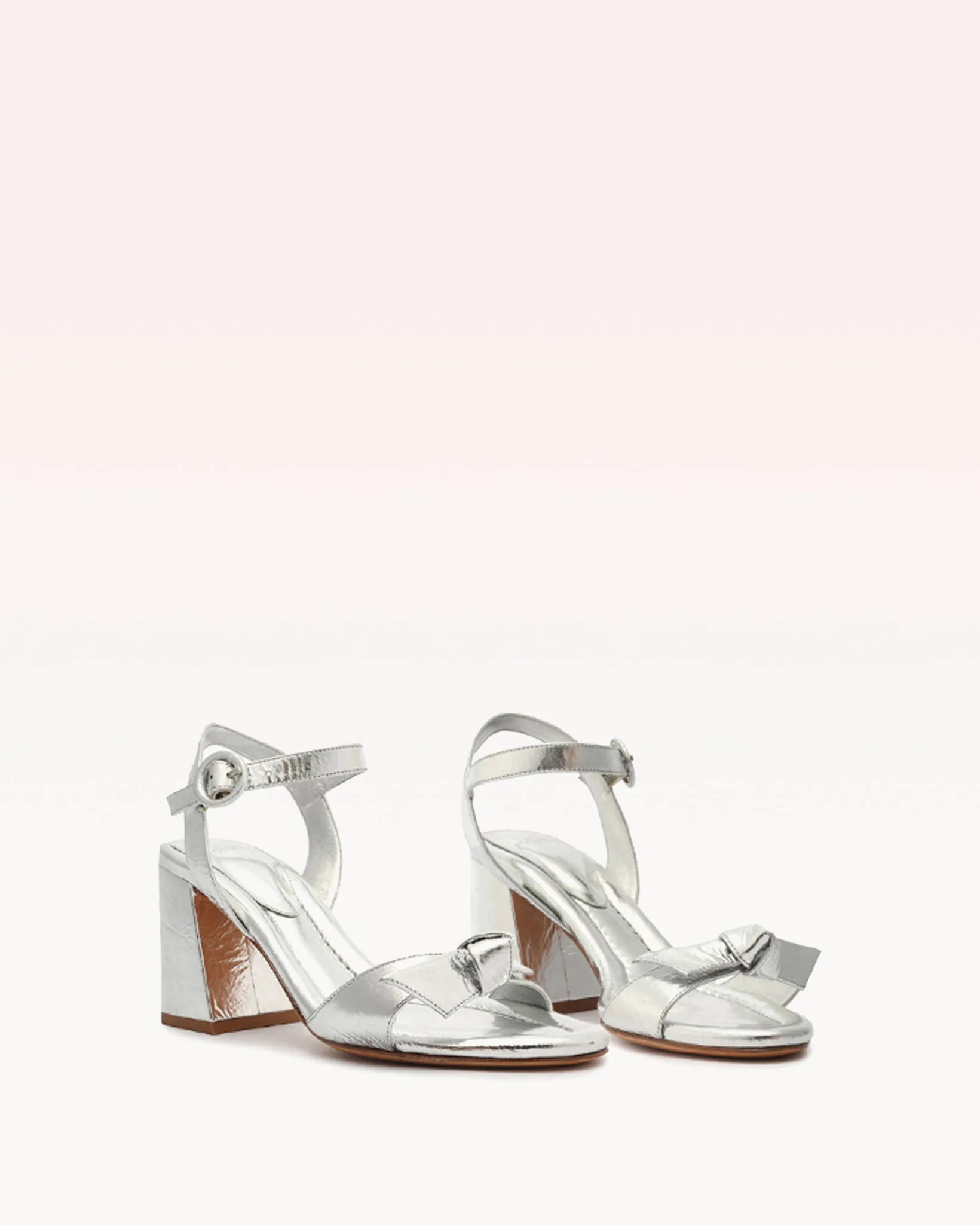 Clarita Flare 75 Metallic Silver sold by Alexandre Birman product image thumbnail 2