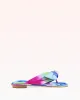 Soft Clarita Tie-Dye Flat Sandal sold by Alexandre Birman
