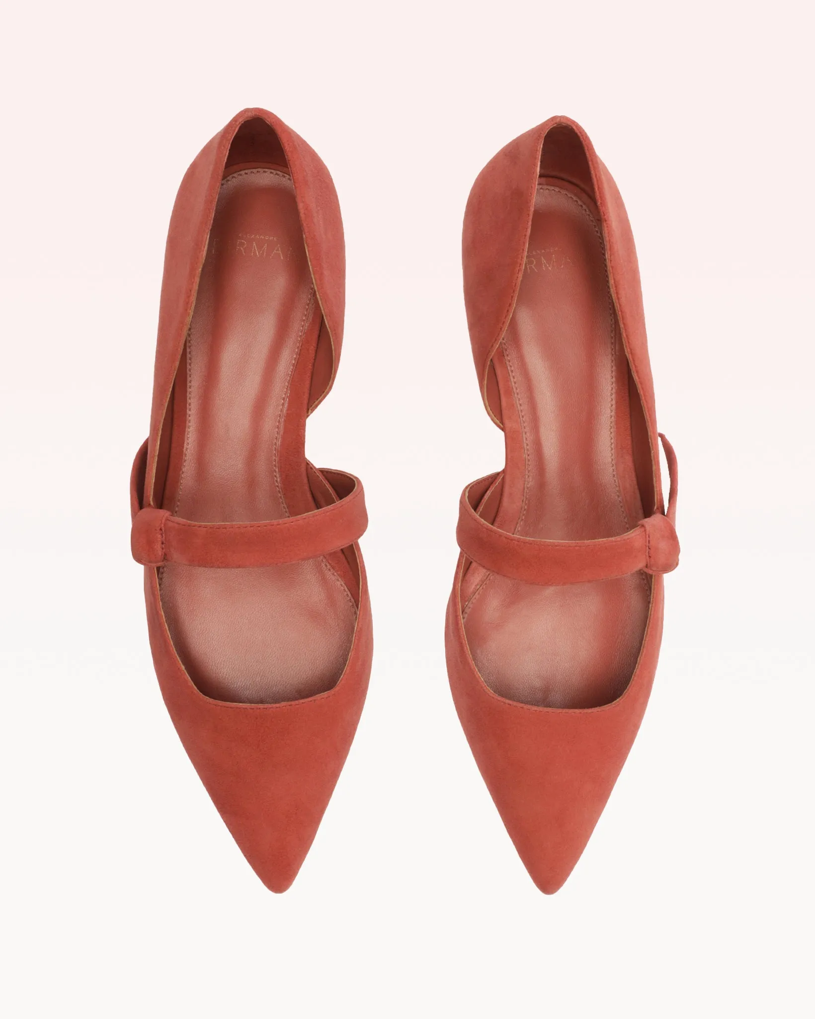 Asymmetric Clarita Mary Jane Orange sold by Alexandre Birman product image thumbnail 2