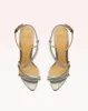 Alana 100 Graphite Metallic & Sparkling Straps sold by Alexandre Birman