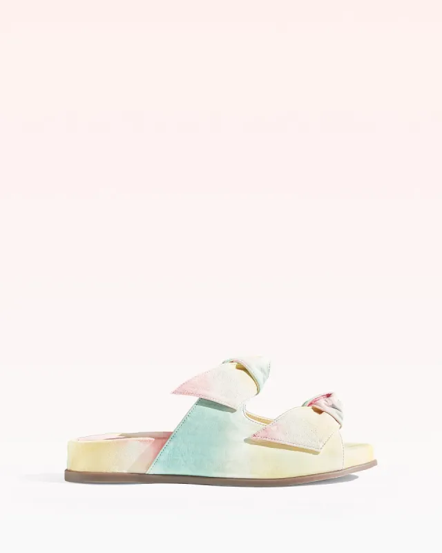 Clarita Tie-Dye Slide Sandal made by Alexandre Birman