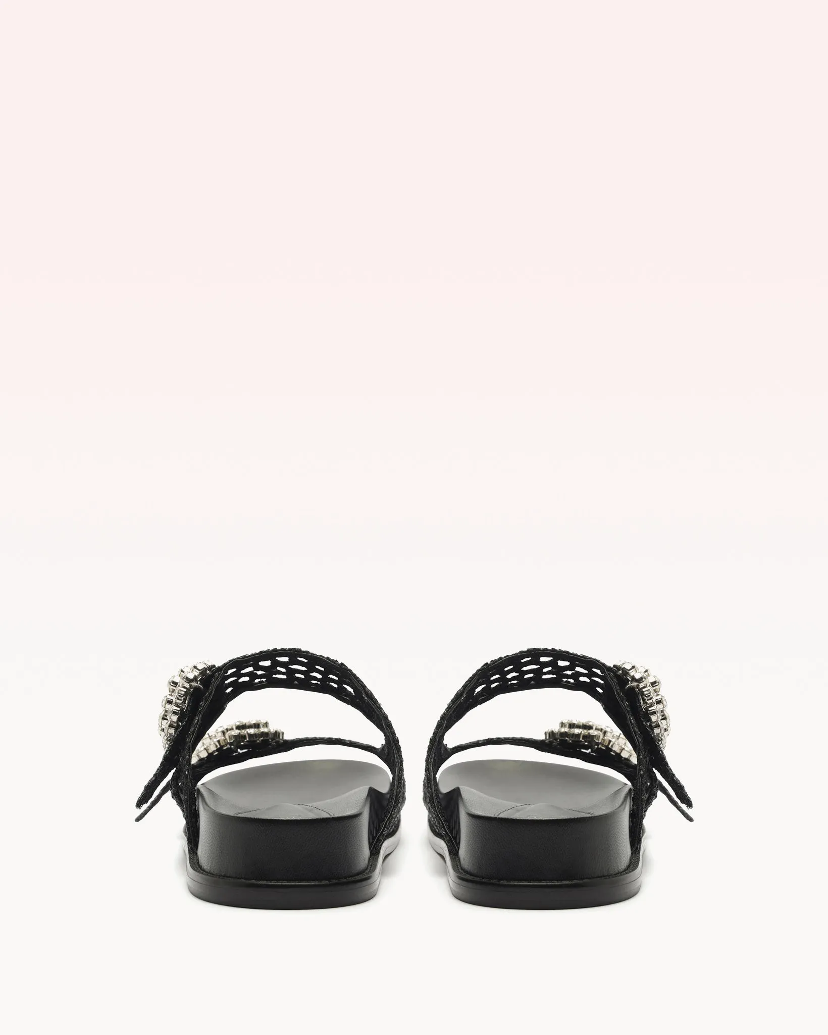 Salma Raffia Crystal Flat sold by Alexandre Birman product image thumbnail 5