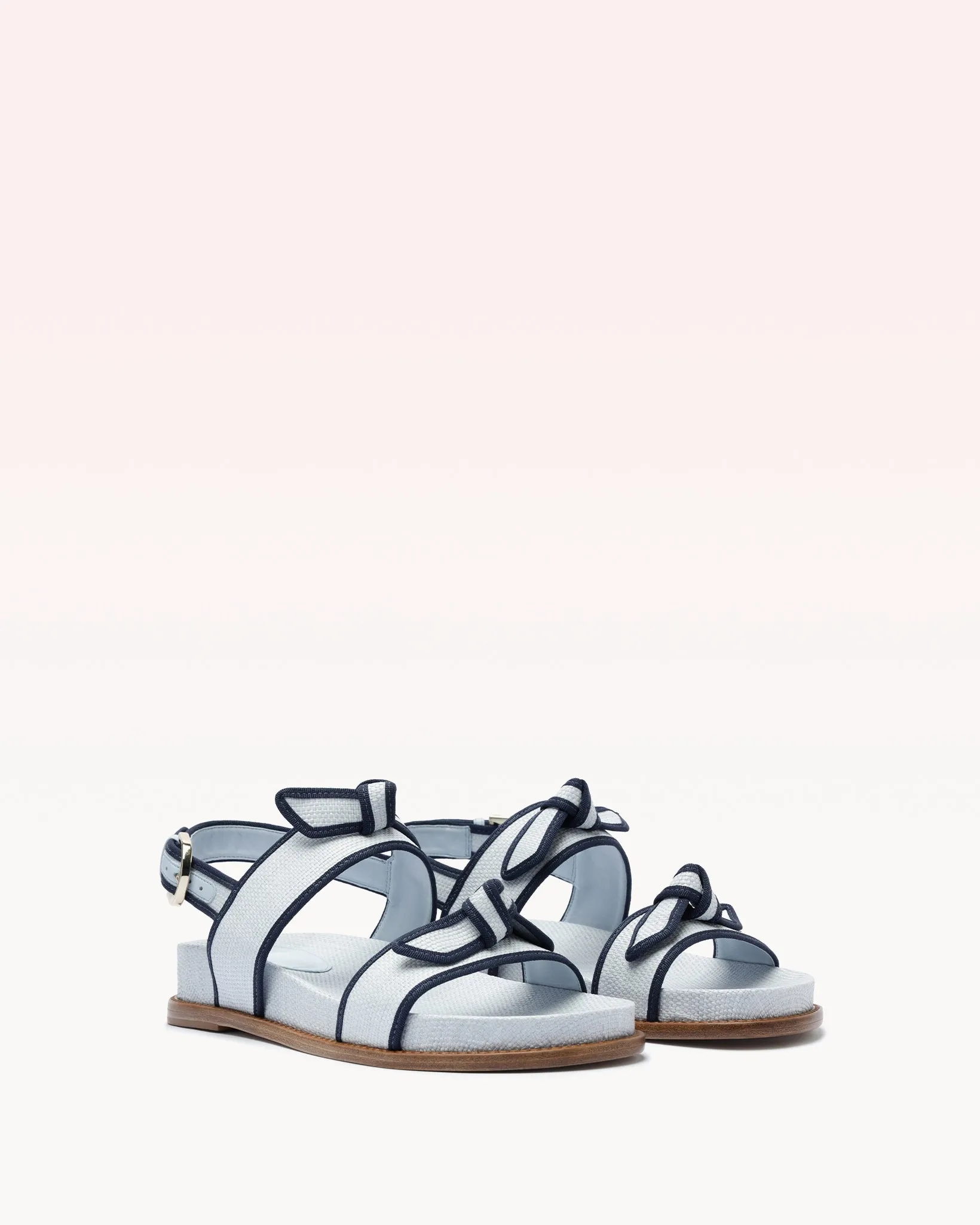 Grosgrain Raffia Sport Sandal sold by Alexandre Birman product image thumbnail 2