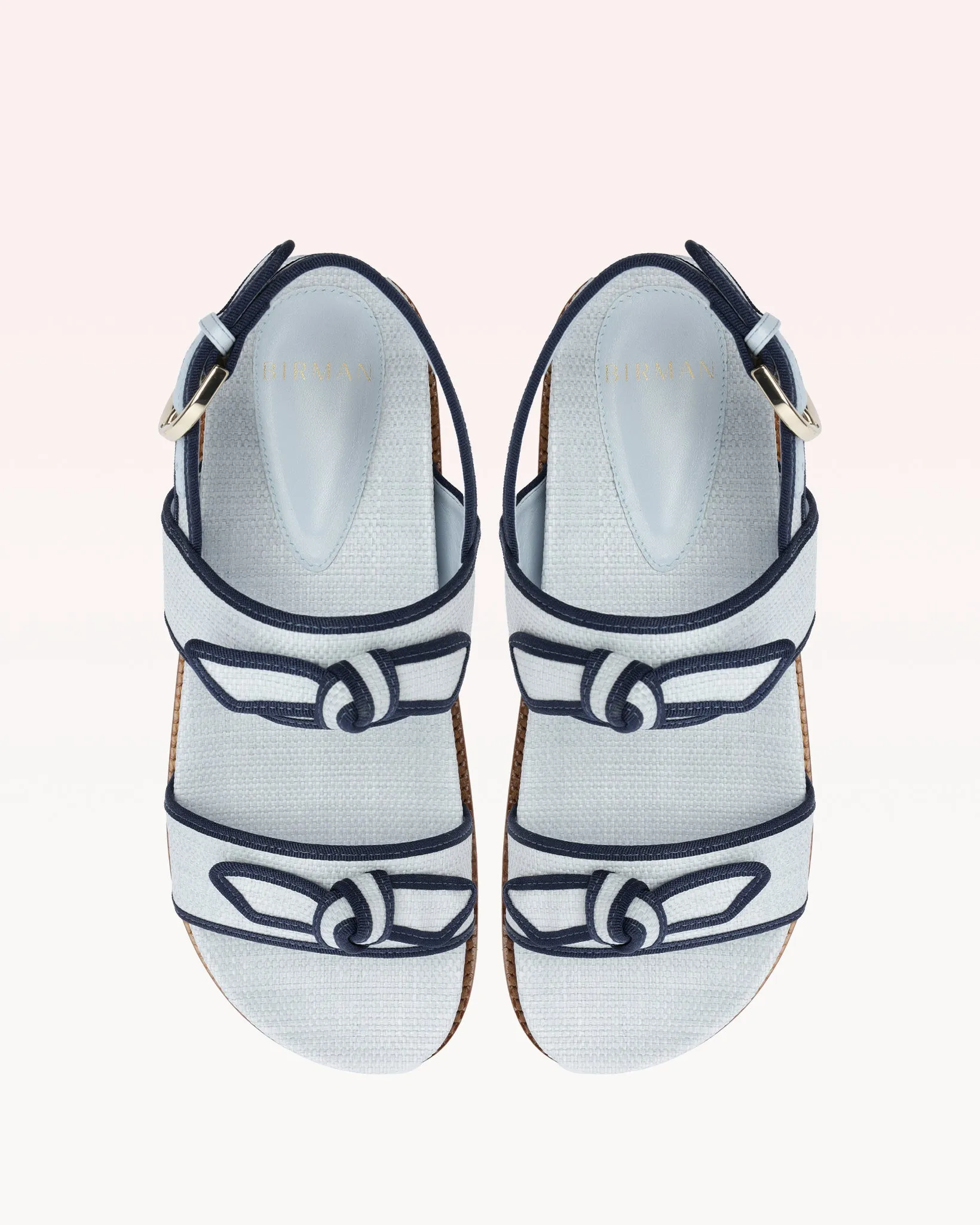 Grosgrain Raffia Sport Sandal sold by Alexandre Birman product image thumbnail 3