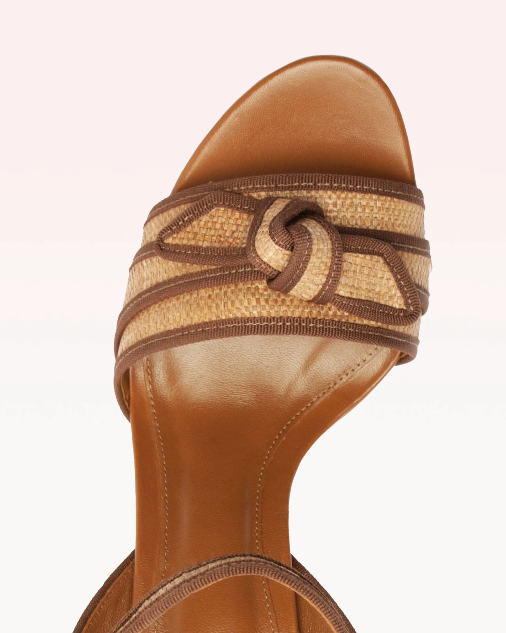 Grosgrain Raffia Platform sold by Alexandre Birman product image thumbnail 4