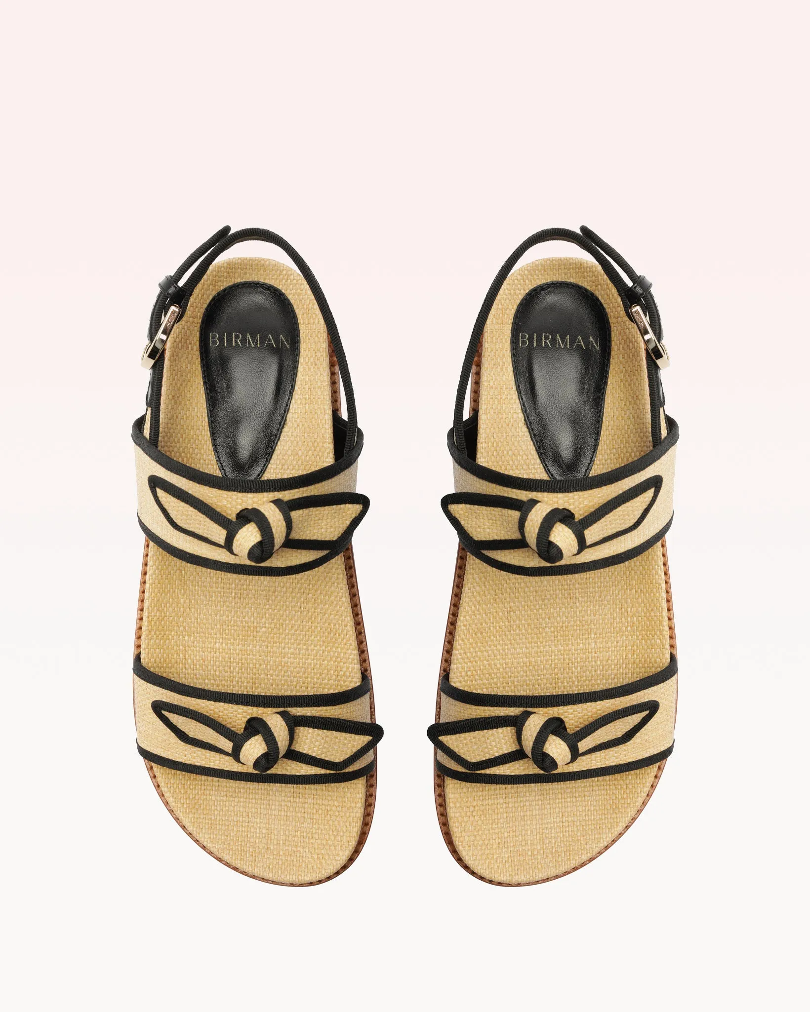 Grosgrain Raffia Sport Sandal sold by Alexandre Birman product image thumbnail 3