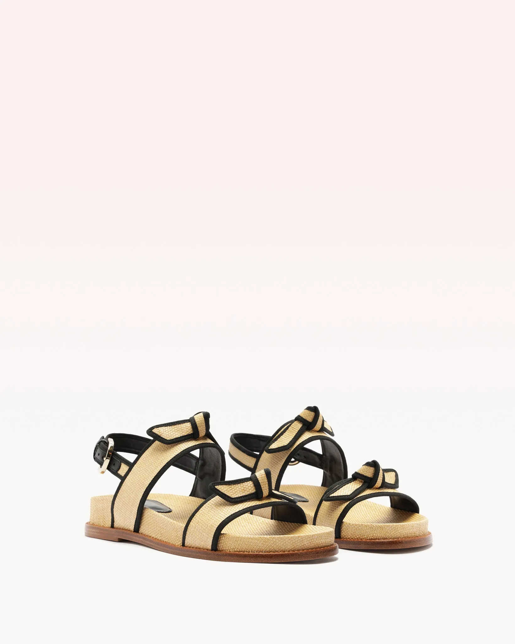 Grosgrain Raffia Sport Sandal sold by Alexandre Birman product image thumbnail 2