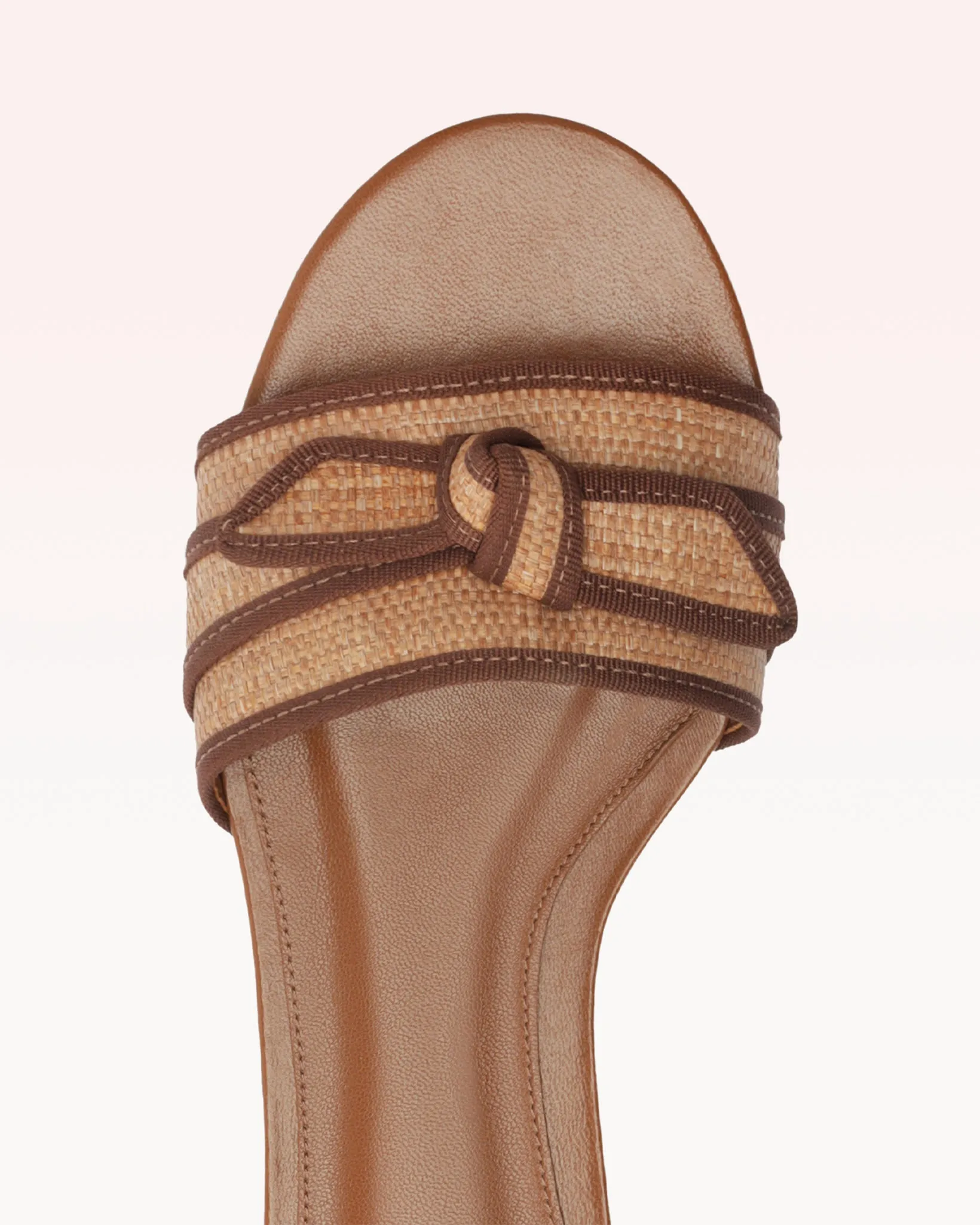 Grosgrain Raffia Flat sold by Alexandre Birman product image thumbnail 4