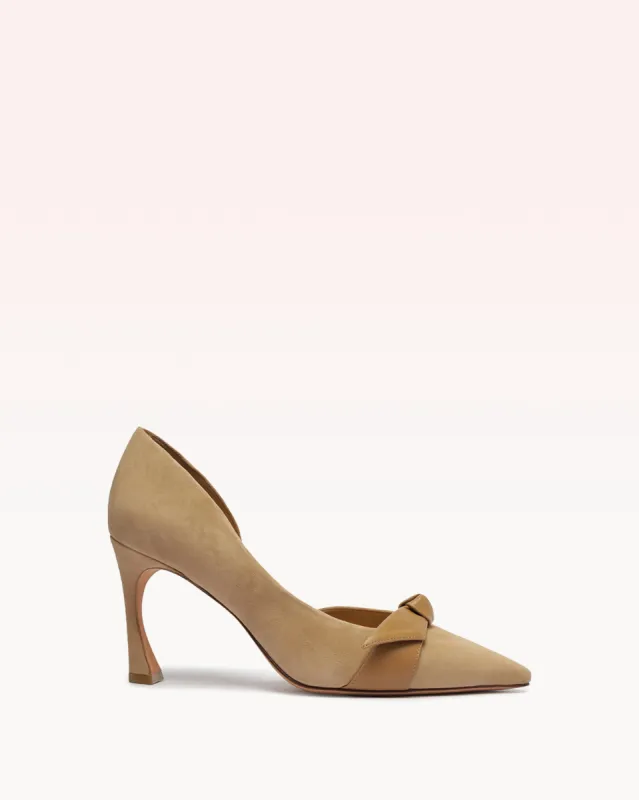Asymmetric Clarita Pump 85 Nut sold by Alexandre Birman