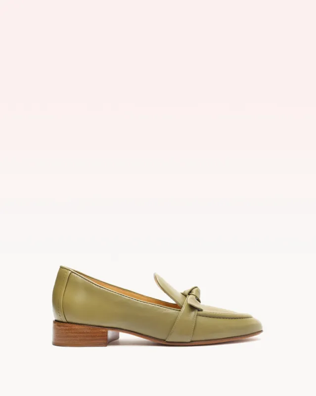 Clarita Loafer 30 Silvergreen sold by Alexandre Birman