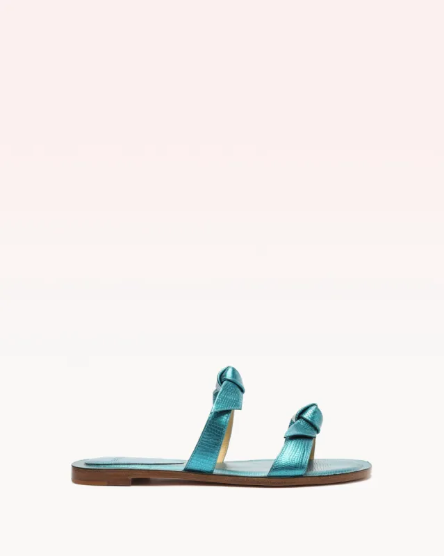 Clarita Flat Slide Acqua sold by Alexandre Birman
