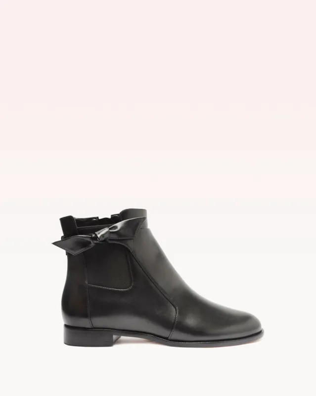 Clarita Chelsea Bootie Black made by Alexandre Birman