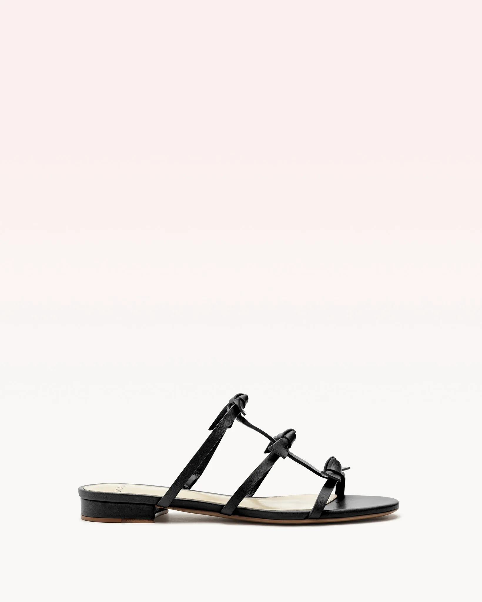 Slim Lolita Slide Black sold by Alexandre Birman