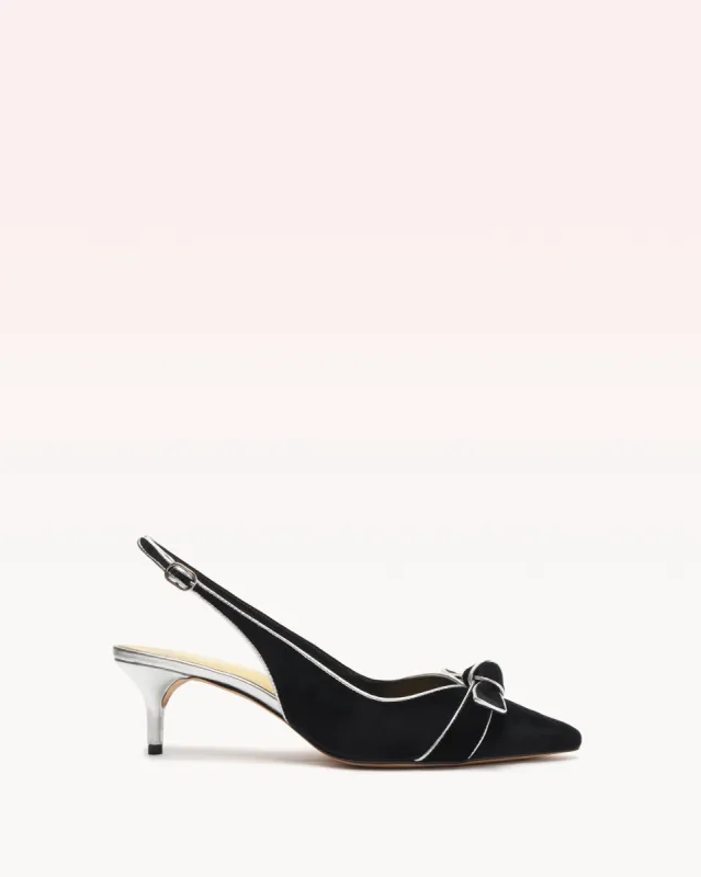 Angelita Slingback Velvet Pump sold by Alexandre Birman