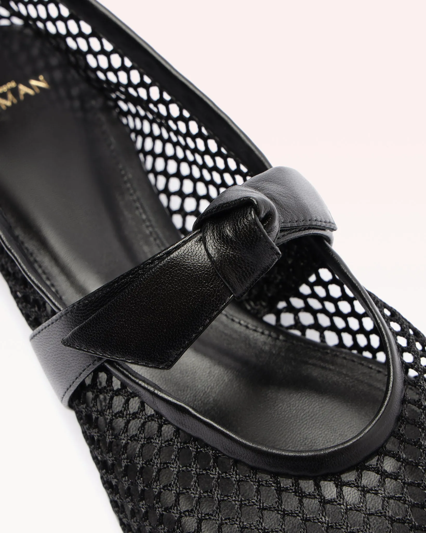 Clarita Ballerina Mesh Black sold by Alexandre Birman product image thumbnail 4