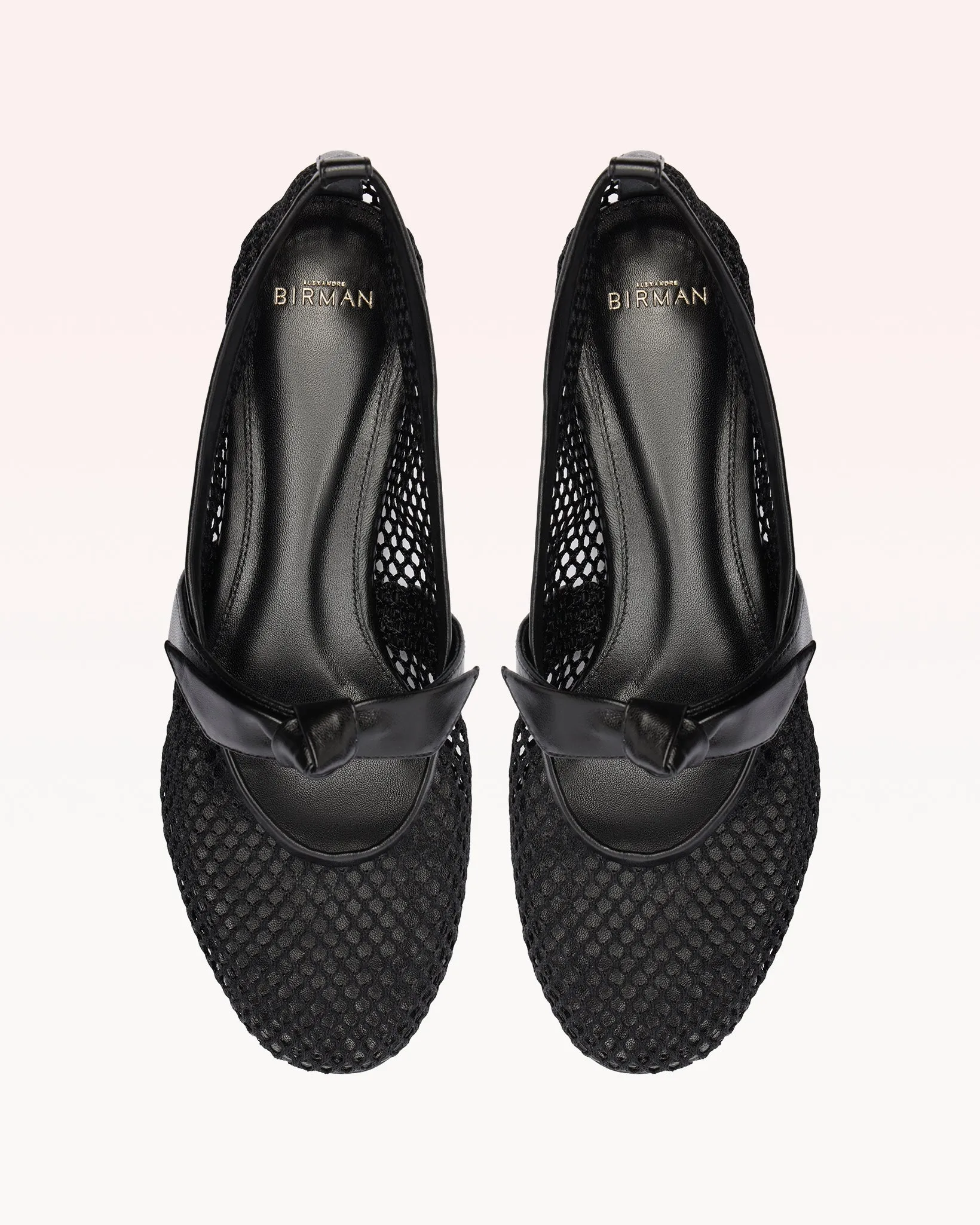 Clarita Ballerina Mesh Black sold by Alexandre Birman product image thumbnail 3