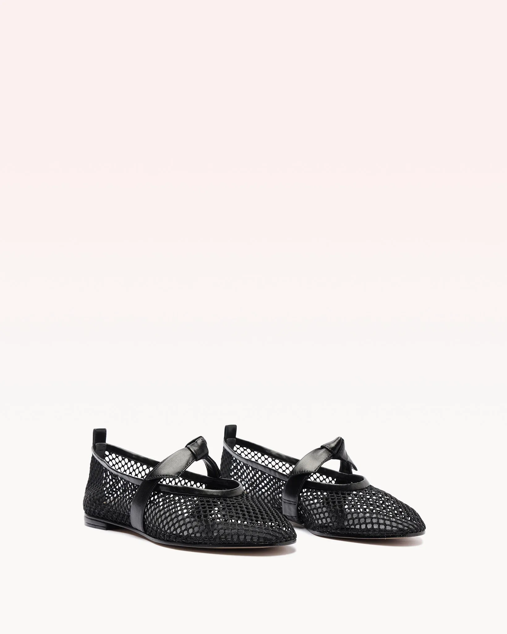 Clarita Ballerina Mesh Black sold by Alexandre Birman product image thumbnail 2