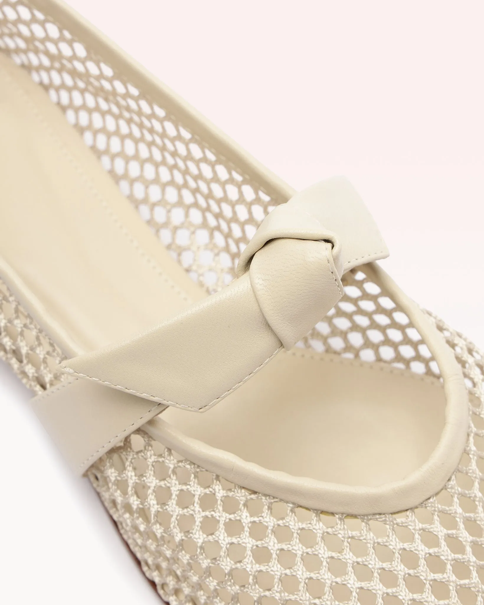 Clarita Ballerina Mesh Dove sold by Alexandre Birman product image thumbnail 4
