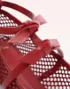 Slim Clarita Ballet Mesh Red sold by Alexandre Birman