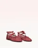 Slim Clarita Ballet Mesh Red sold by Alexandre Birman