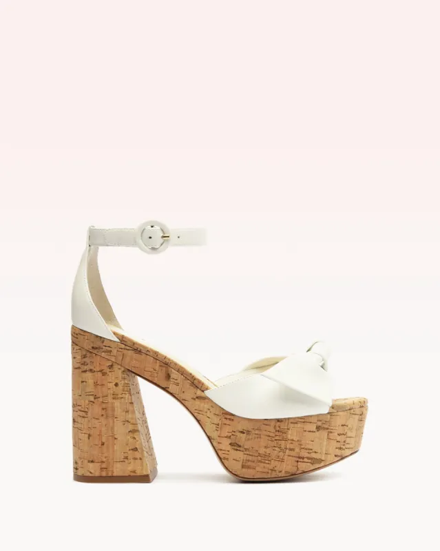 Maxi Clarita Flare 120 White sold by Alexandre Birman