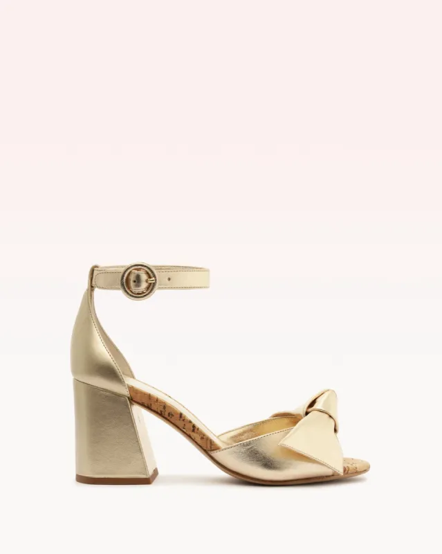 Maxi Clarita Flare 75 Golden sold by Alexandre Birman