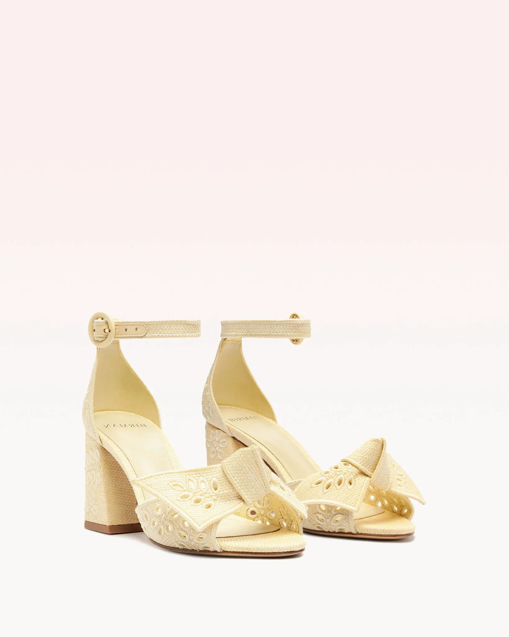 Maxi Clarita Embroidery 75 Creamy sold by Alexandre Birman product image thumbnail 2