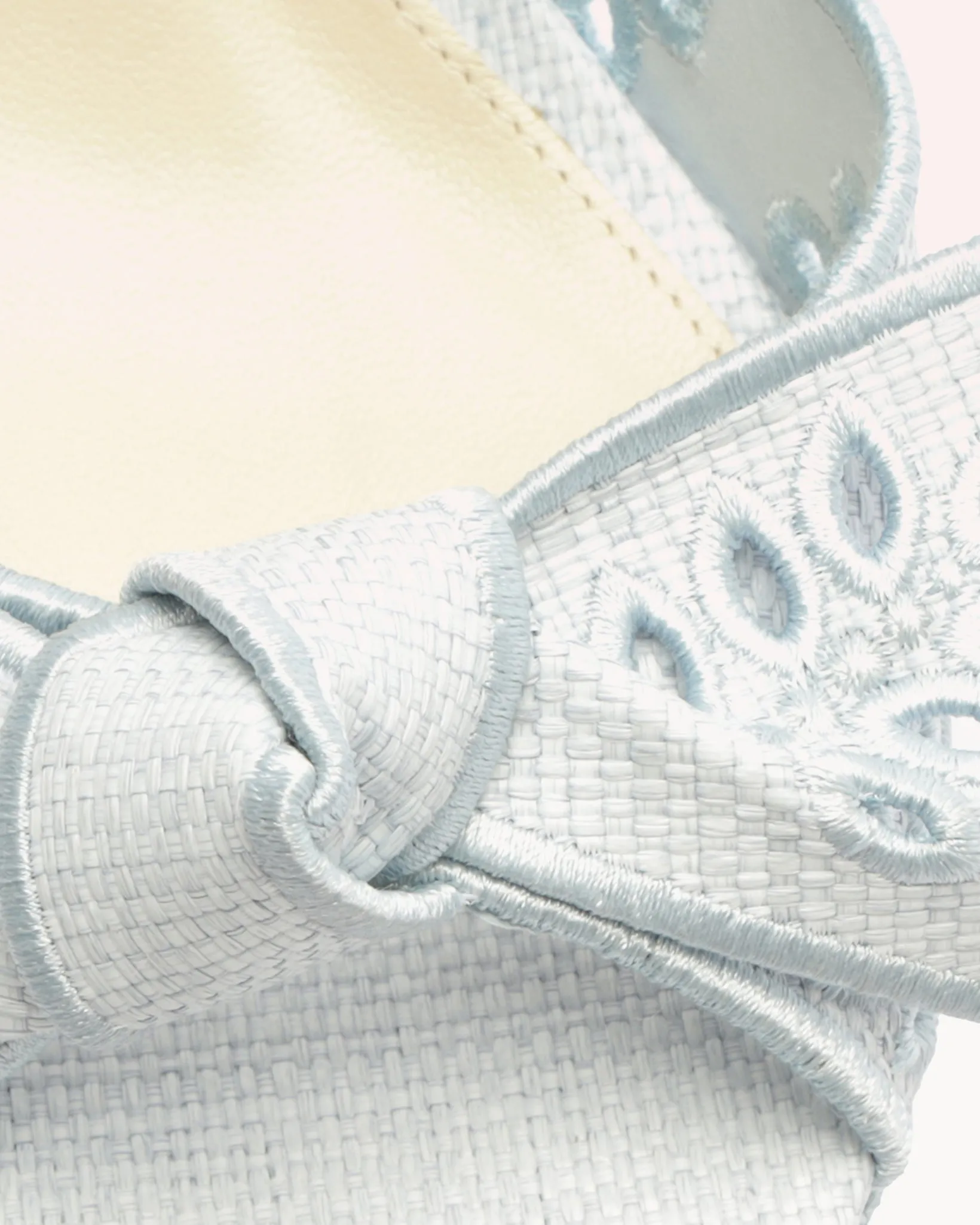 Maxi Clarita Embroidery 120 Serene Blue sold by Alexandre Birman product image thumbnail 5