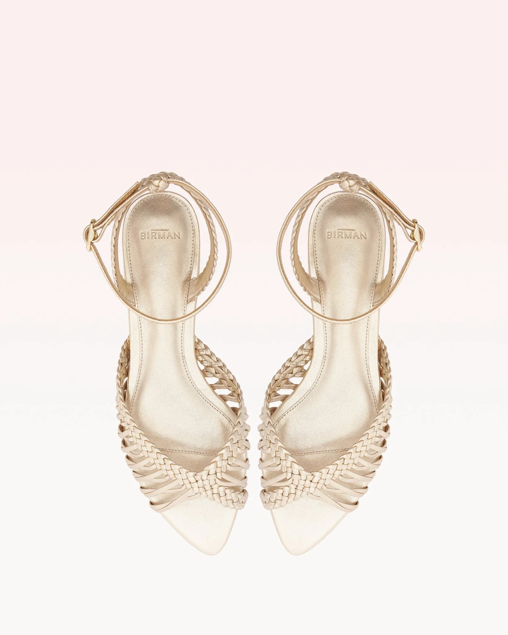 Agatha Flat Golden sold by Alexandre Birman product image thumbnail 3