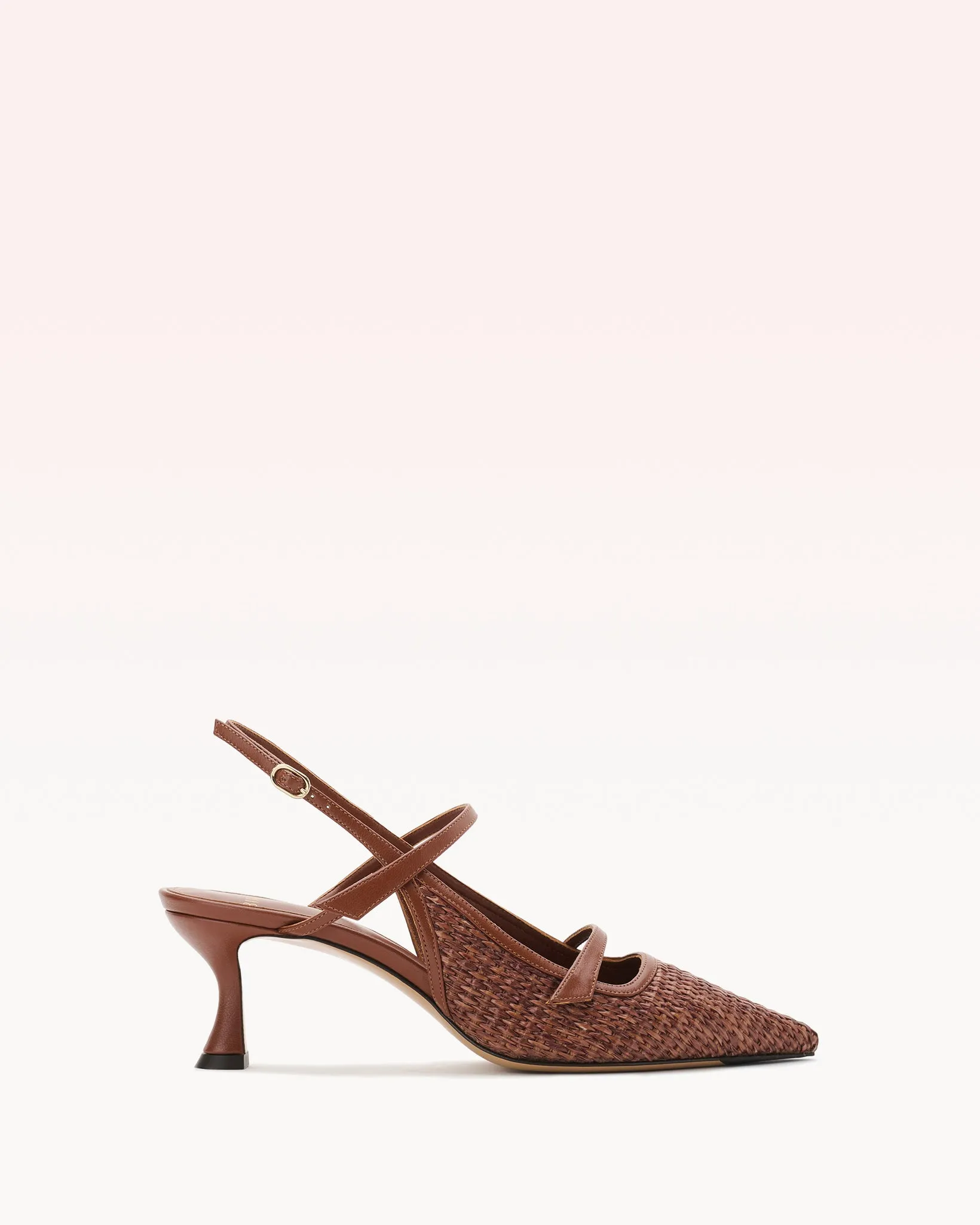 Tita 60 Raffia Chocolate sold by Alexandre Birman