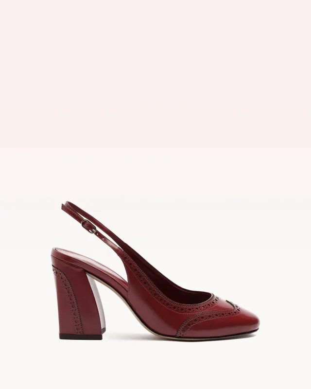Slingback Brogue 85 Red sold by Alexandre Birman
