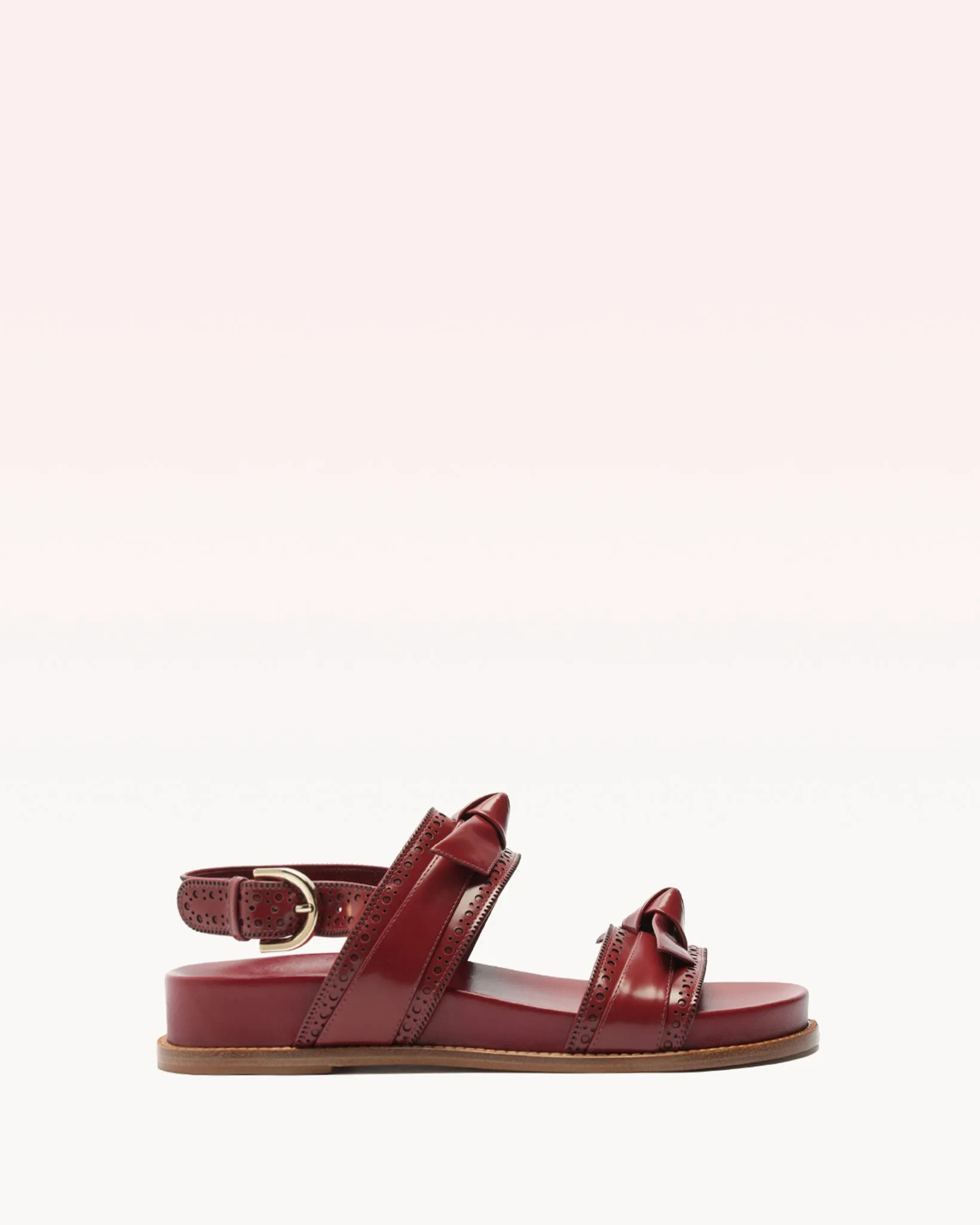 Sport Sandal Brogue Red sold by Alexandre Birman